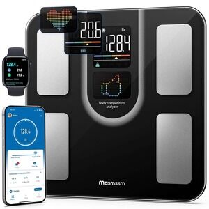 MasSsm Body Fat Scale Smart Digital Weight Scale